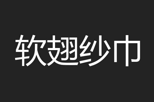 软翅纱巾