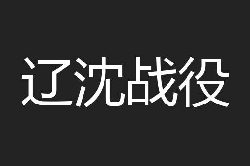 辽沈战役