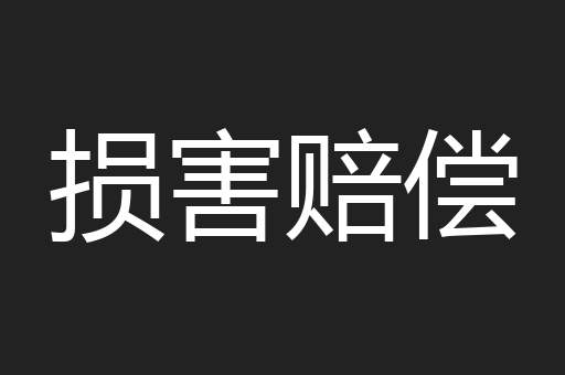 损害赔偿