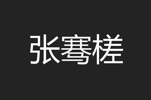 张骞槎