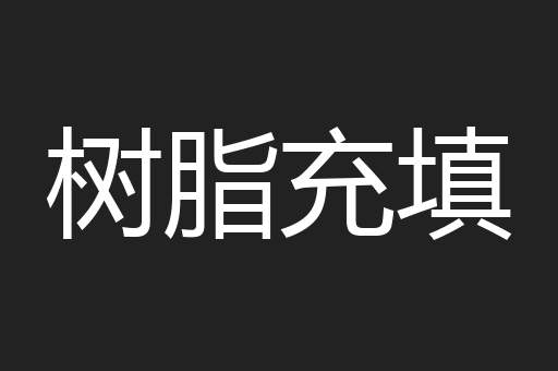 树脂充填