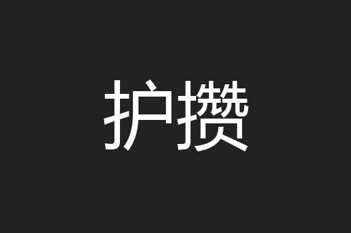 护攒