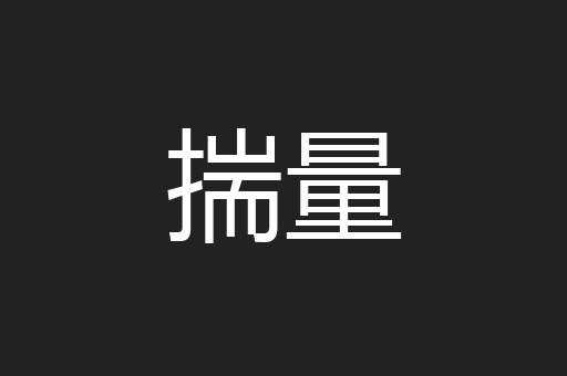 揣量