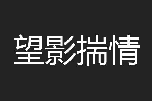 望影揣情