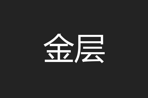 金层