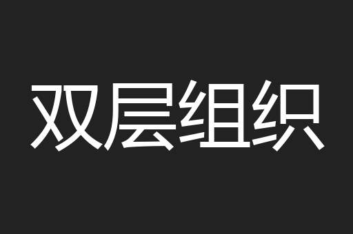 双层组织