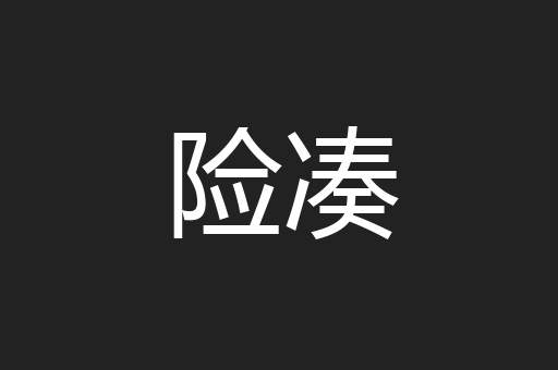 险凑