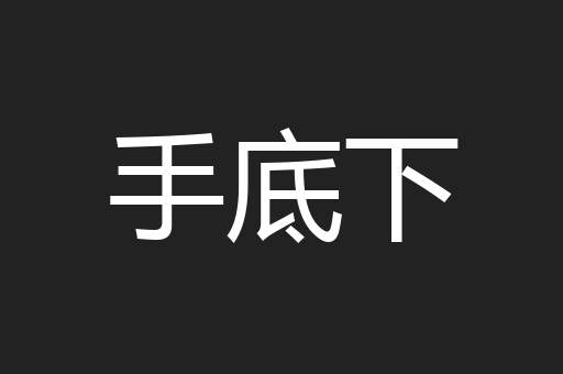 手底下