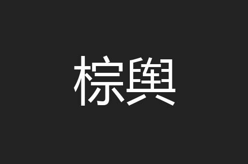 棕舆
