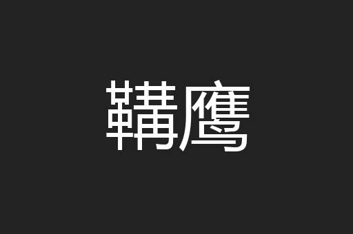 鞲鹰