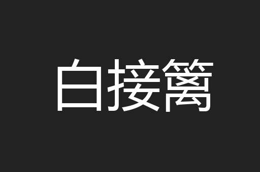 白接篱