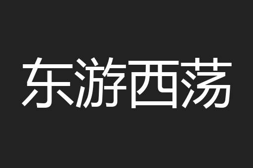 东游西荡