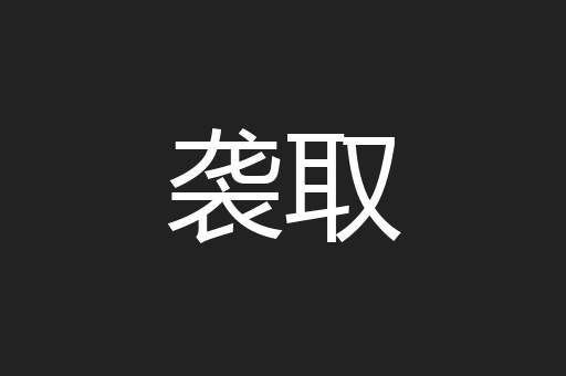 袭取