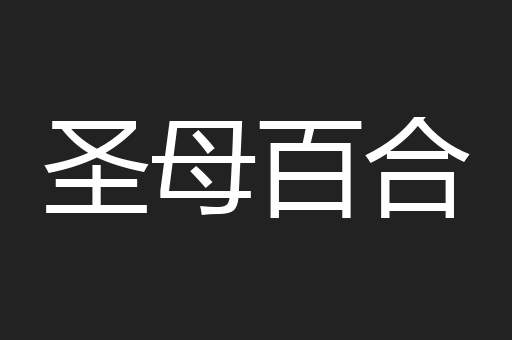 圣母百合