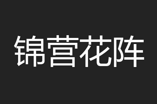 锦营花阵