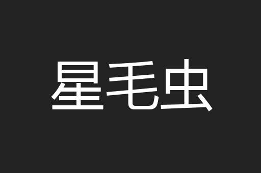 星毛虫
