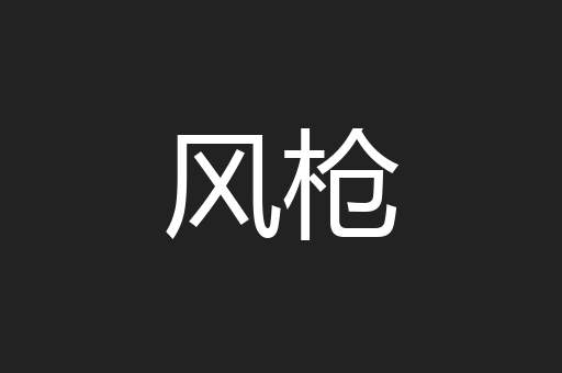 风枪