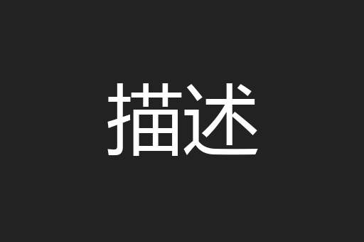 描述