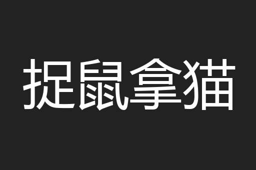 捉鼠拿猫