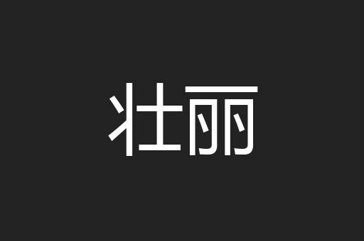 壮丽