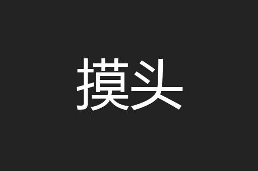 摸头