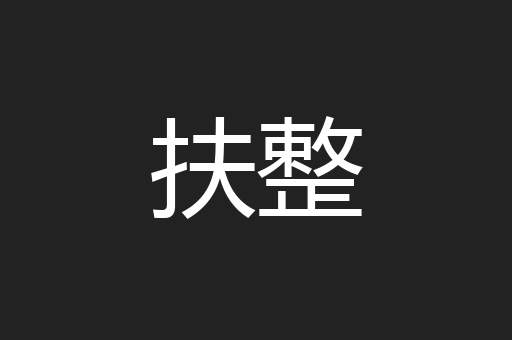 扶整