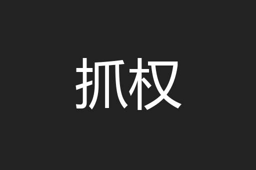 抓权