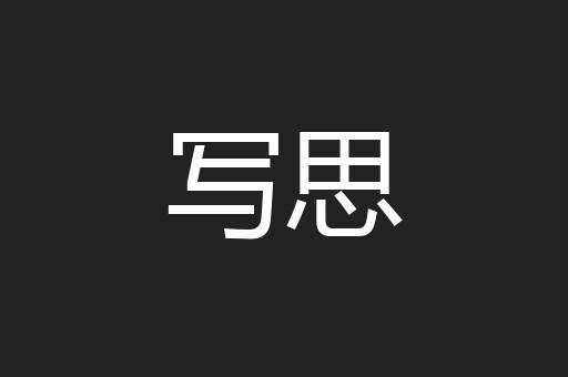 写思