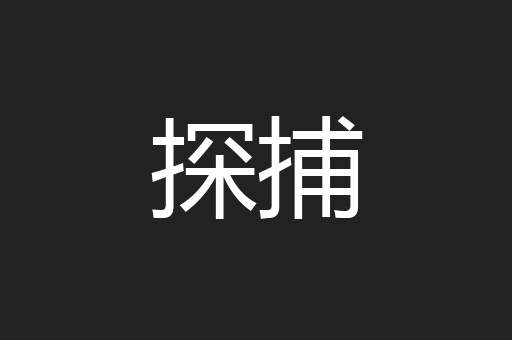 探捕