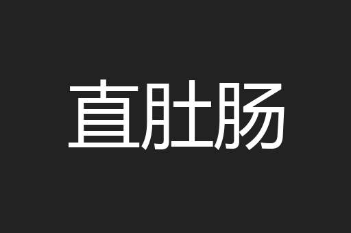直肚肠