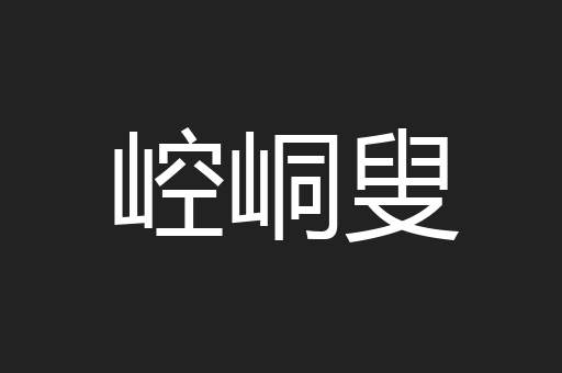 崆峒叟