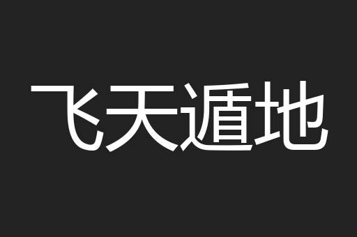 飞天遁地