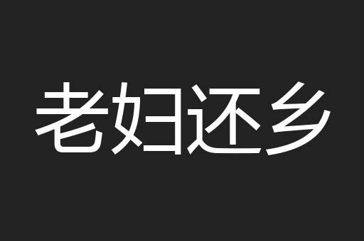 老妇还乡