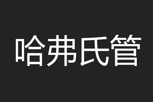 哈弗氏管