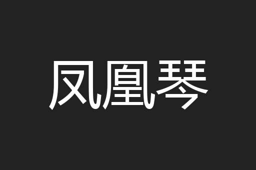凤凰琴