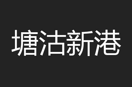 塘沽新港