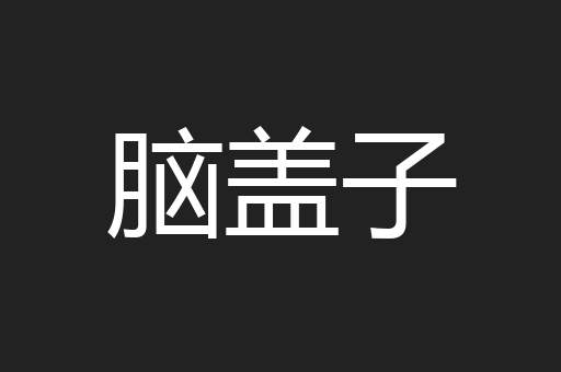 脑盖子