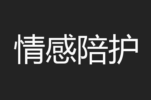 情感陪护