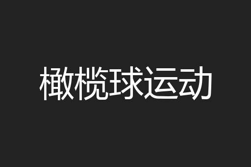 橄榄球运动