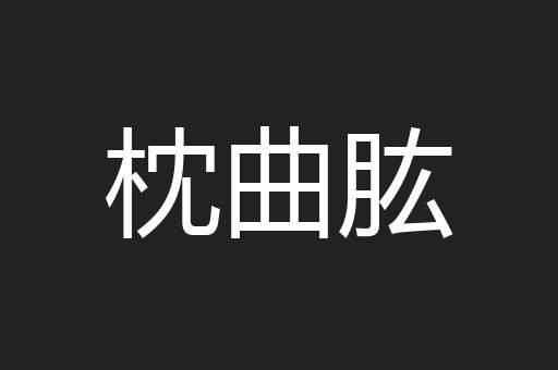 枕曲肱