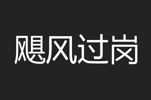 飓风过岗