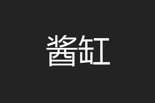酱缸