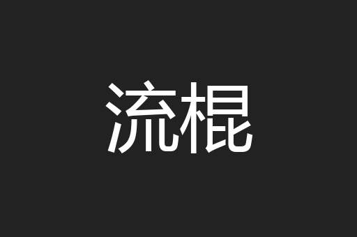 流棍