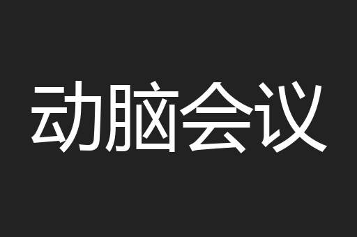 动脑会议