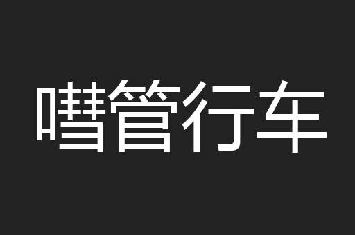 嘒管行车