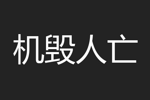 机毁人亡