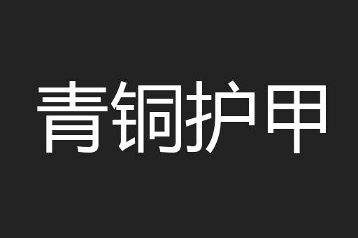 青铜护甲