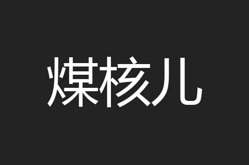 煤核儿