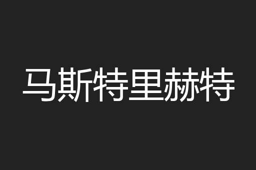 马斯特里赫特