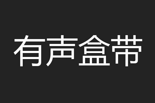 有声盒带